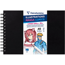 Layout Manga Comics Book 75 hojas 100g ( 2 tamaños )