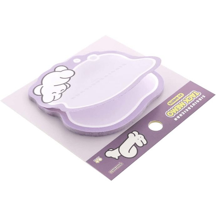 Shiroiusagichan Sticky Notes, Light purple 3
