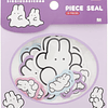 Shiroiusagichan Stickers, Light Purple