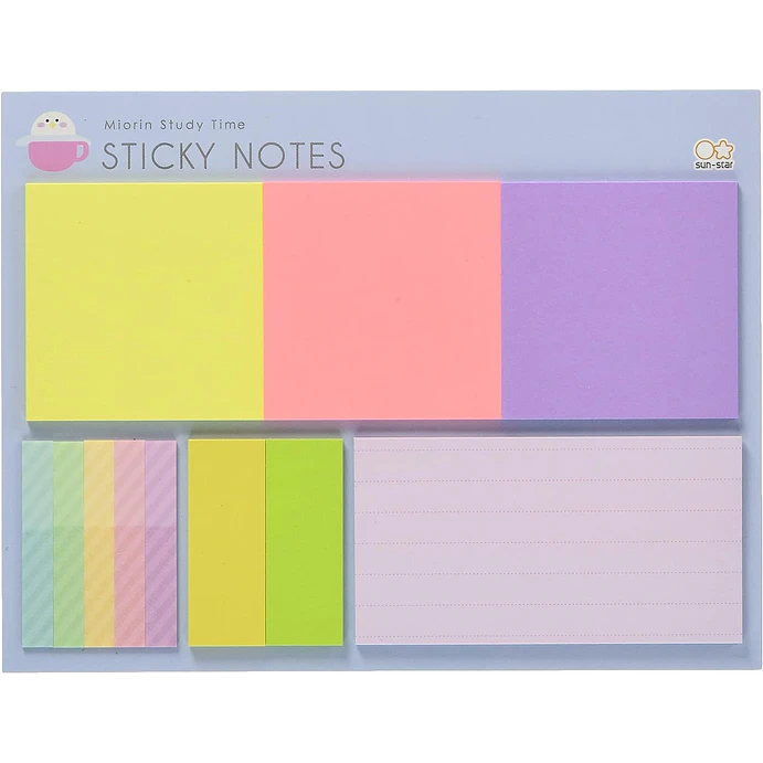 Study Time Sticky Notes Set, B
