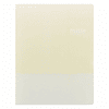 Carpeta de hojas sueltas Cream Yellow Mitte B5 26 agujeros