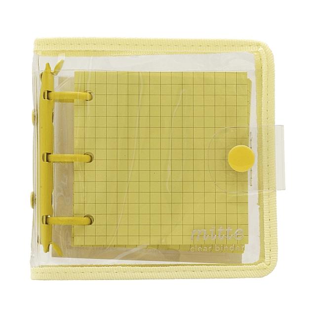 "Mini binder mitte" Amarillo Crema