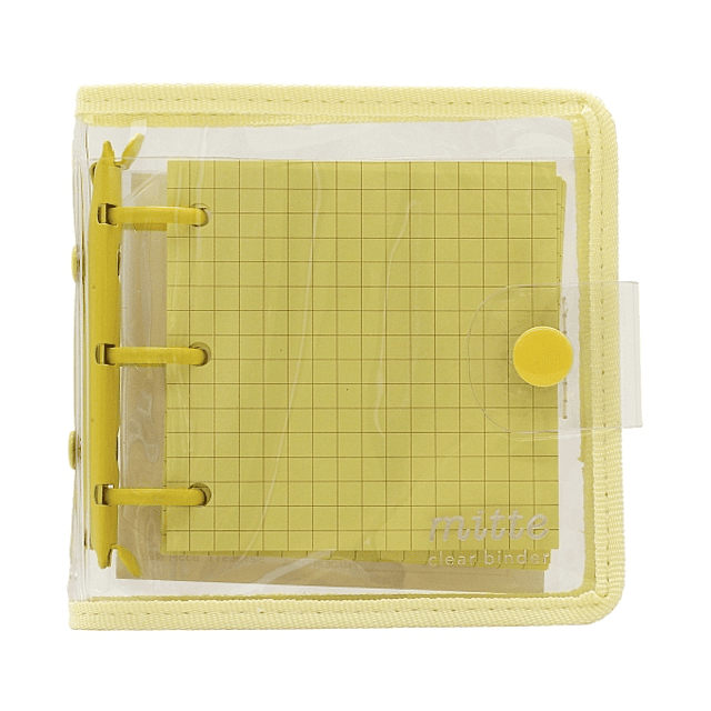 Mini binder mitte Amarillo Crema