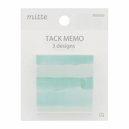 Square Block Sticky Notes Pale Green 