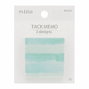 Square Block Sticky Notes Pale Green 