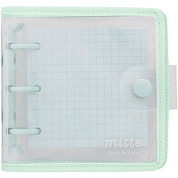 "Mini binder mitte" Verde Claro