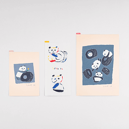 Jin Kitamura: Hobonichi Pencil Board (Panda) ( 3 tamaños )