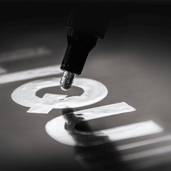 1.5mm-4mm Chrome marker Liquid Chrome Twin 2