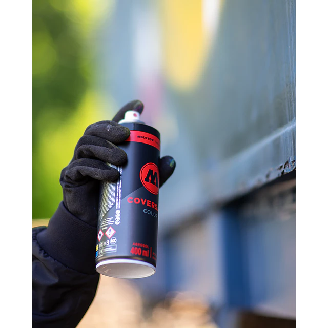 Molotow Coversall Acrylic Spraydose – Wasserbasiert, 400 Ml, Farbe 019 Burgunder