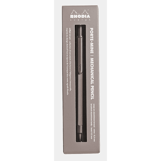 Rhodia Script Mechanical Pencil - Rose 0.5mm