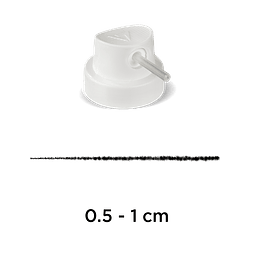 PIPE CAP 'SKINNY' (WHITE)