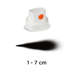 CAP 'SILENT FAT' (WHITE/ORANGE)