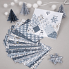 Pack Origami 60 hojas 15 x 15 cm - Noël polaire
