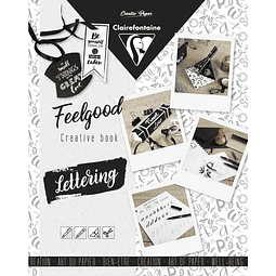 FEELGOOD - Cuaderno creativo "4 en 1" - Lettering