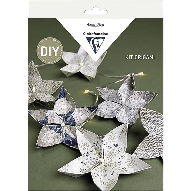 KIT DECORATIVO, Guirnalda de origami