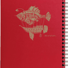 Cuaderno de líneas "Flying Spirit" A5 60 Hojas - Rojo