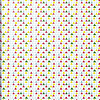 Rollo de papel de regalo - "Triángulo Multicolor" 5 m x 0,35 m
