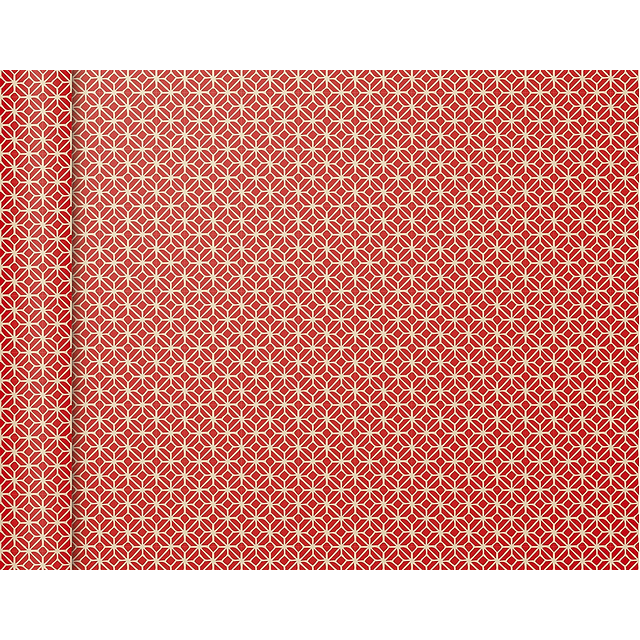 Rollo de papel de regalo - "Cuadrados" 5 m x 0,35 m
