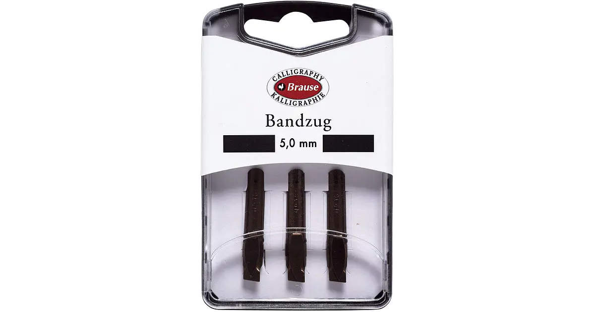 Clairefontaine ES Brause 318040B - Pack de 3 puntas de etal Bandzug de