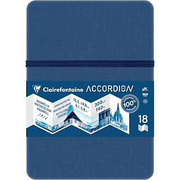 Cuaderno acordeón para acuarela - 4 tamaños