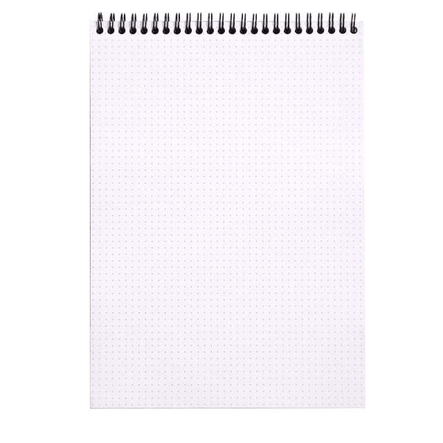 Notepad Anillado Superior - 21 x 29,7 cm (2 Colores)