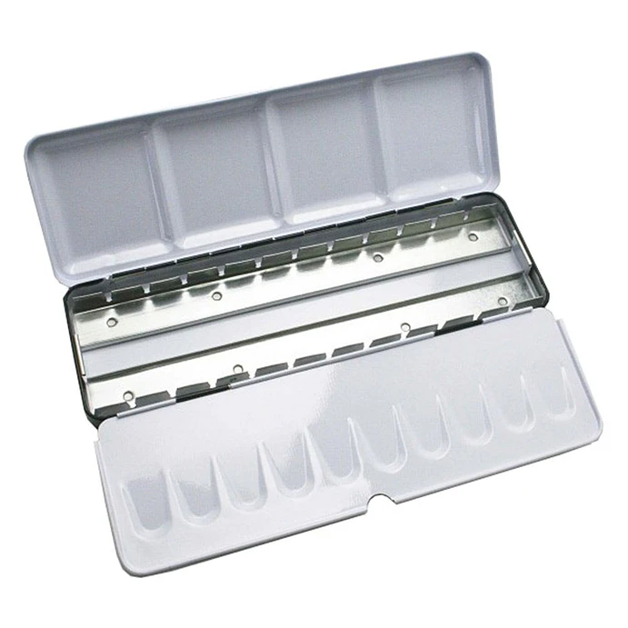 Estuche vacío para acuarela 24 medias pastillas 1