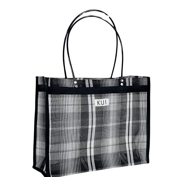 Bolsa del Mandado M - Blanco y Negro 2