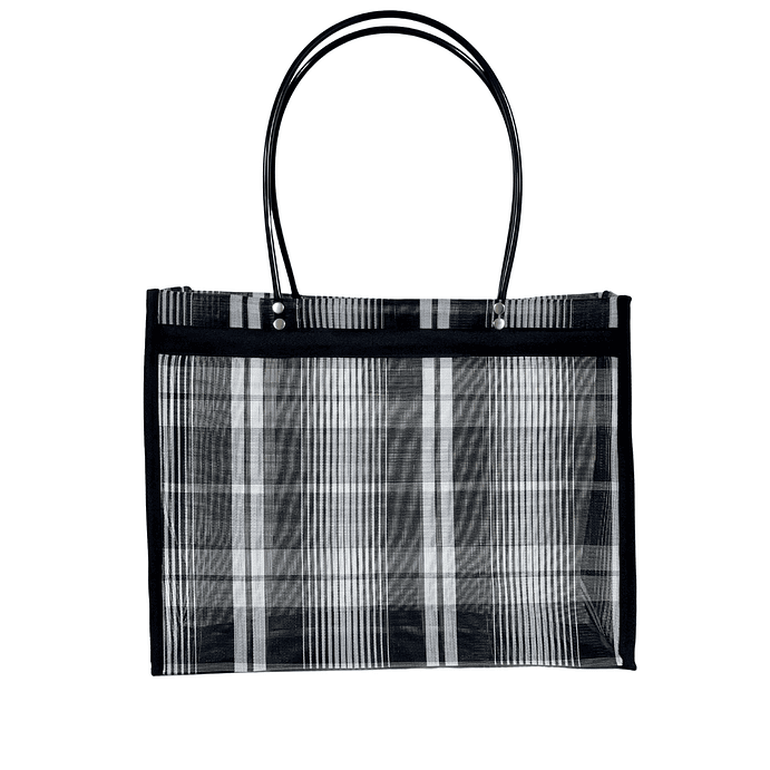 Bolsa del Mandado M - Blanco y Negro 3