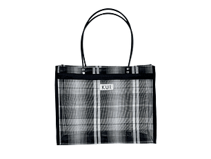 Bolsa del Mandado M - Blanco y Negro