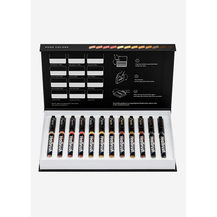 Realbrush PIGMENT | Nude Colors Collection 12 colors 1