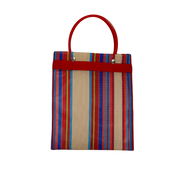 Bolsa del Mandado XS - Rojo y Beige