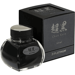 PLATINUM, Botella de tinta - negro carbón CHOU Kuro