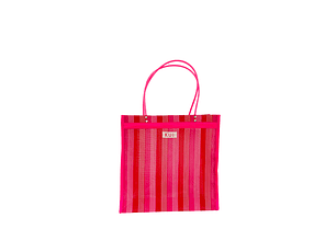 Bolsa del Mandado L - Rosa y Rojo