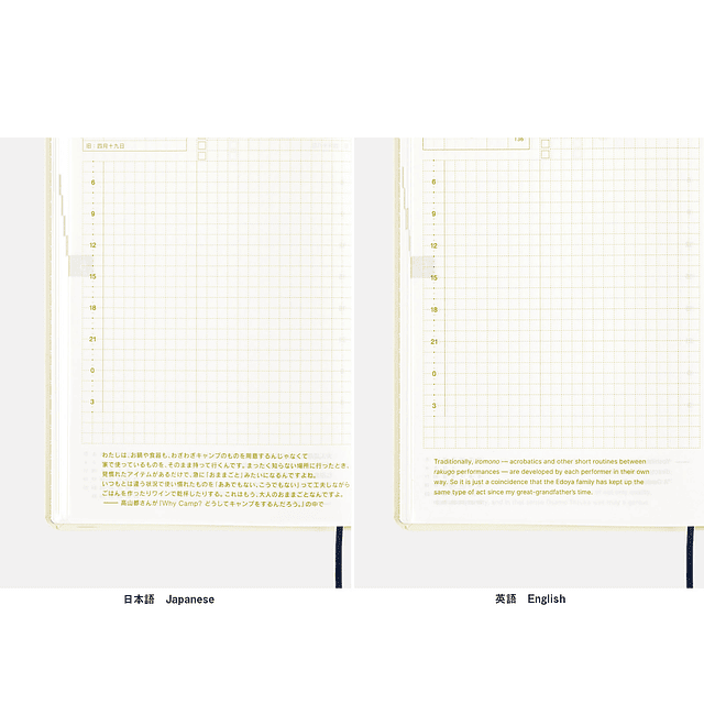 HON A6 Paper Series: Black Gingham ( Ver. Inglés )