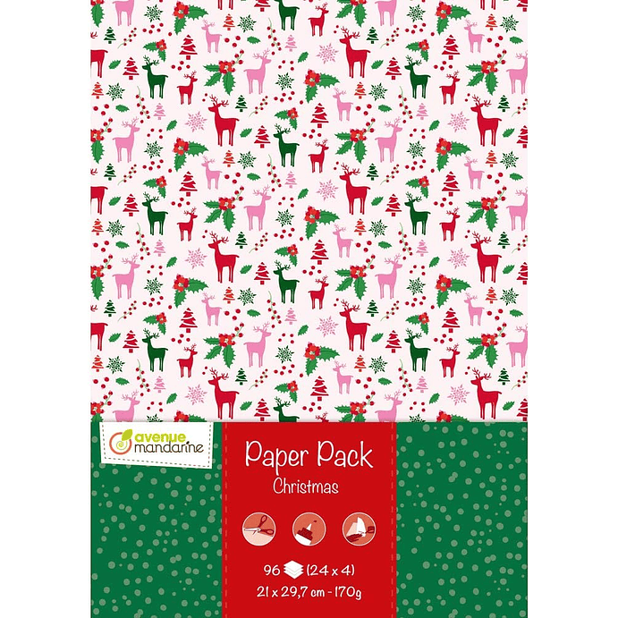 Paper pack A4 - Navidad  1