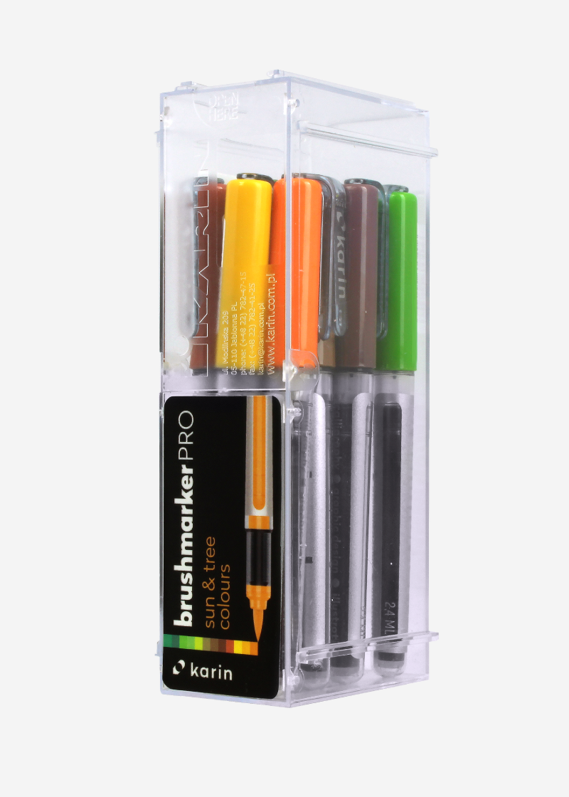 BrushmarkerPRO | 12 Sun & Tree Colours Set