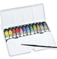 Set Acuarela - Caja de metal 12 tubos 10 ml + 1 pincel   - thumbnail 1