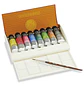Set de caja de viaje de tubo de acuarela Sennelier Artists 8 x 10 ml - thumbnail 1