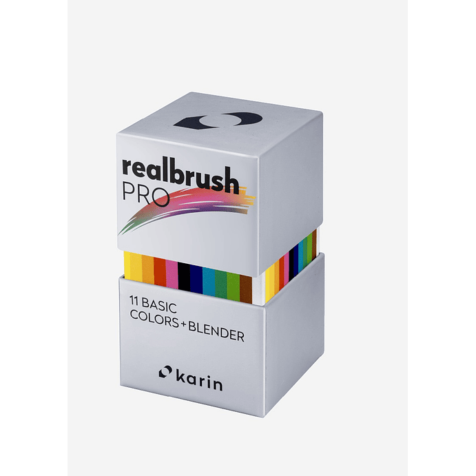 Realbrush PRO Basic + Blender | 11 colors set + Blender 1