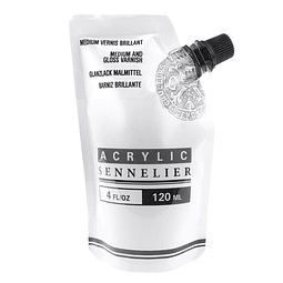 Sennelier Abstract Acrylic Barniz Brillante Medium 120ml