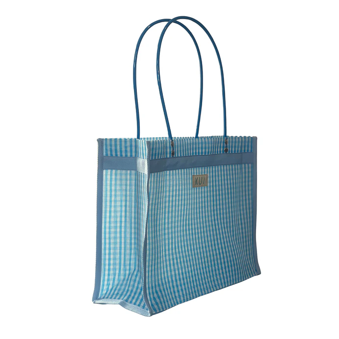 Bolsa del Mandado M - Día de Jardín - Celeste 2