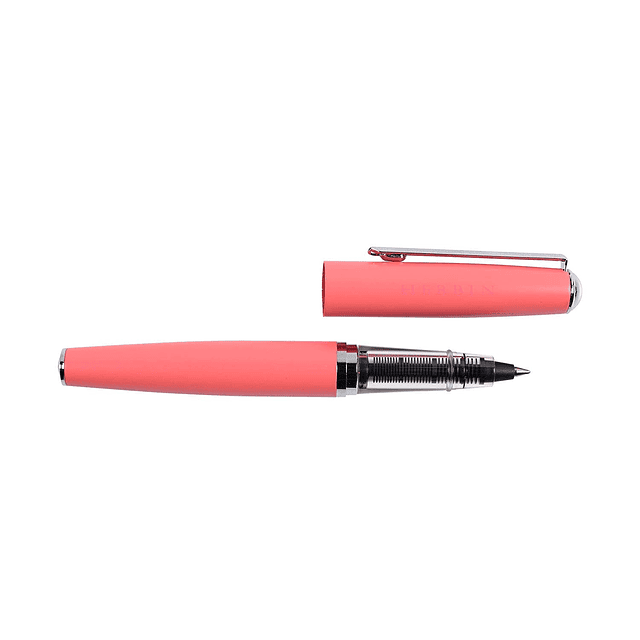 Roller Ballpen - Coral Metal