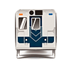 Cardboard wagon Mini Subwayz Theme: NYC Train 
