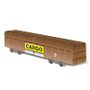 Cardboard wagon Mini Subwayz Theme: "CARGO" Train 