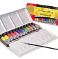 Set Acuarela - Caja de metal 12 tubos 10 ml + 1 pincel   - thumbnail 2