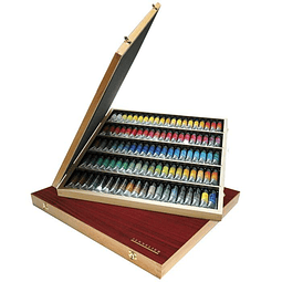 Caja de acuarela de artistas Sennelier L'Aquarelle, 98 colores