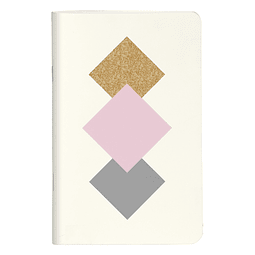 Mikado, cuadernos cosidos de 7,5 x 12 cm, 48 páginas, lisos