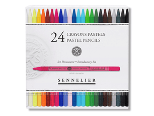 Set de 24 lápices pastel surtidos