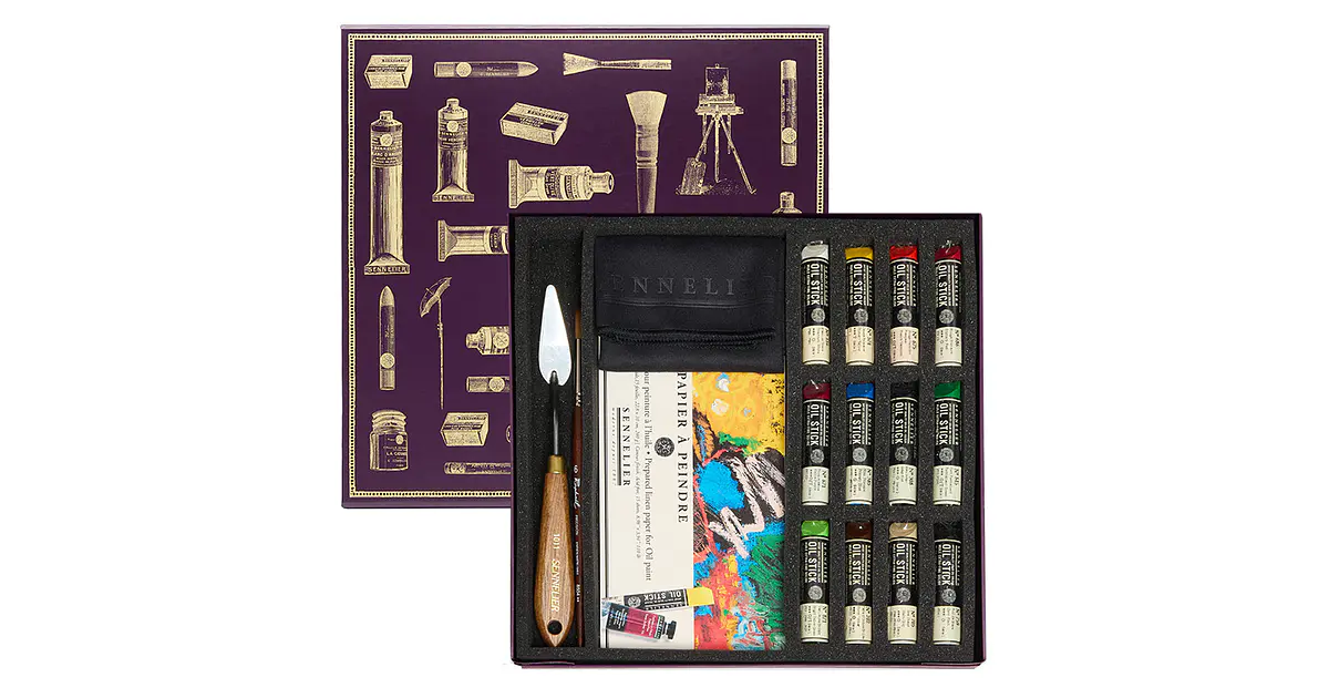 SENNELIER | OIL STICK - 12-set