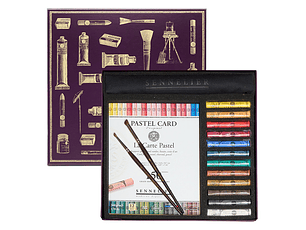 Pasteles secos Sennelier – Estuche de regalo, 12 colores